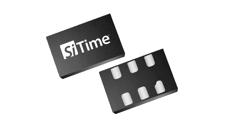 Front and back side of the SiTime MHz Oscillators product sample