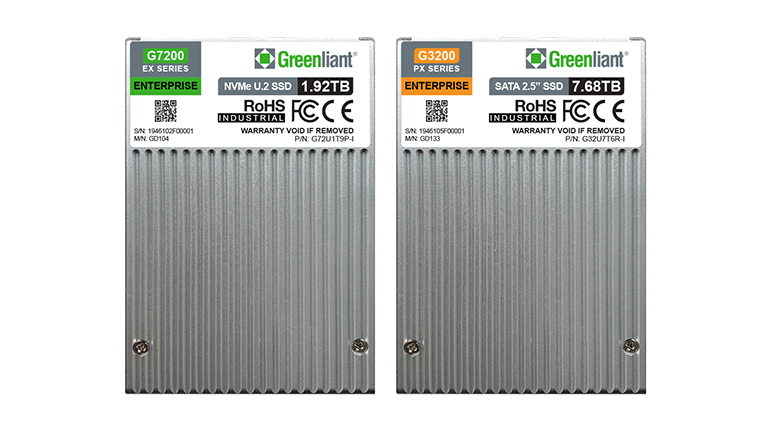 Greenliant High Capacity Industrial SSDs - front side of the SSD