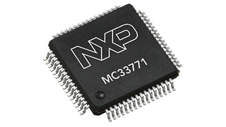 NXP MC33771B integrated circuit - top side