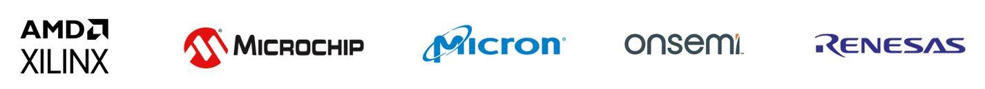 AMD-Xilinx, Microchip, Micron, onsemi, Renesas