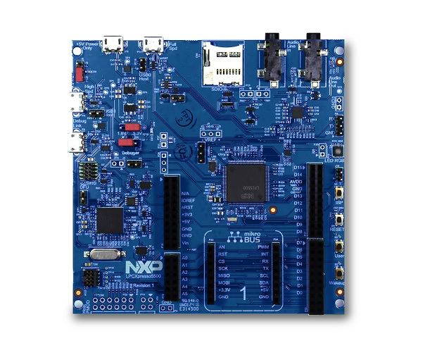 LPCXpresso55S69 Development Board - LPC55S69-EVK board image