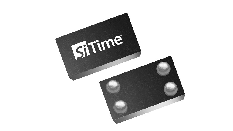 Front and back side of the SiTime kHz Oscillators product sample