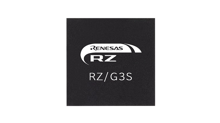 Renesas RZ/G3S MPU - top side of the chip