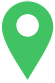 A green marker for a map