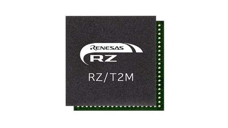 Renesas RZ/T2M MCU chip