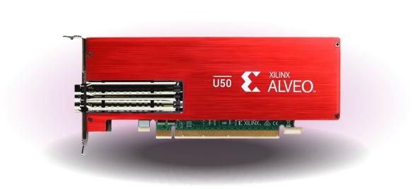 Image of Alveo U50 Accelerator card